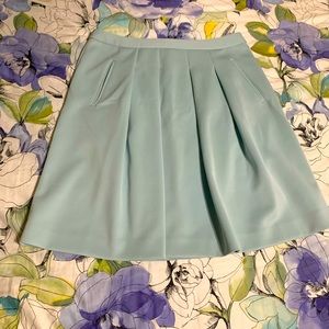 Ann Taylor Loft Light Blue/Mint Skirt
